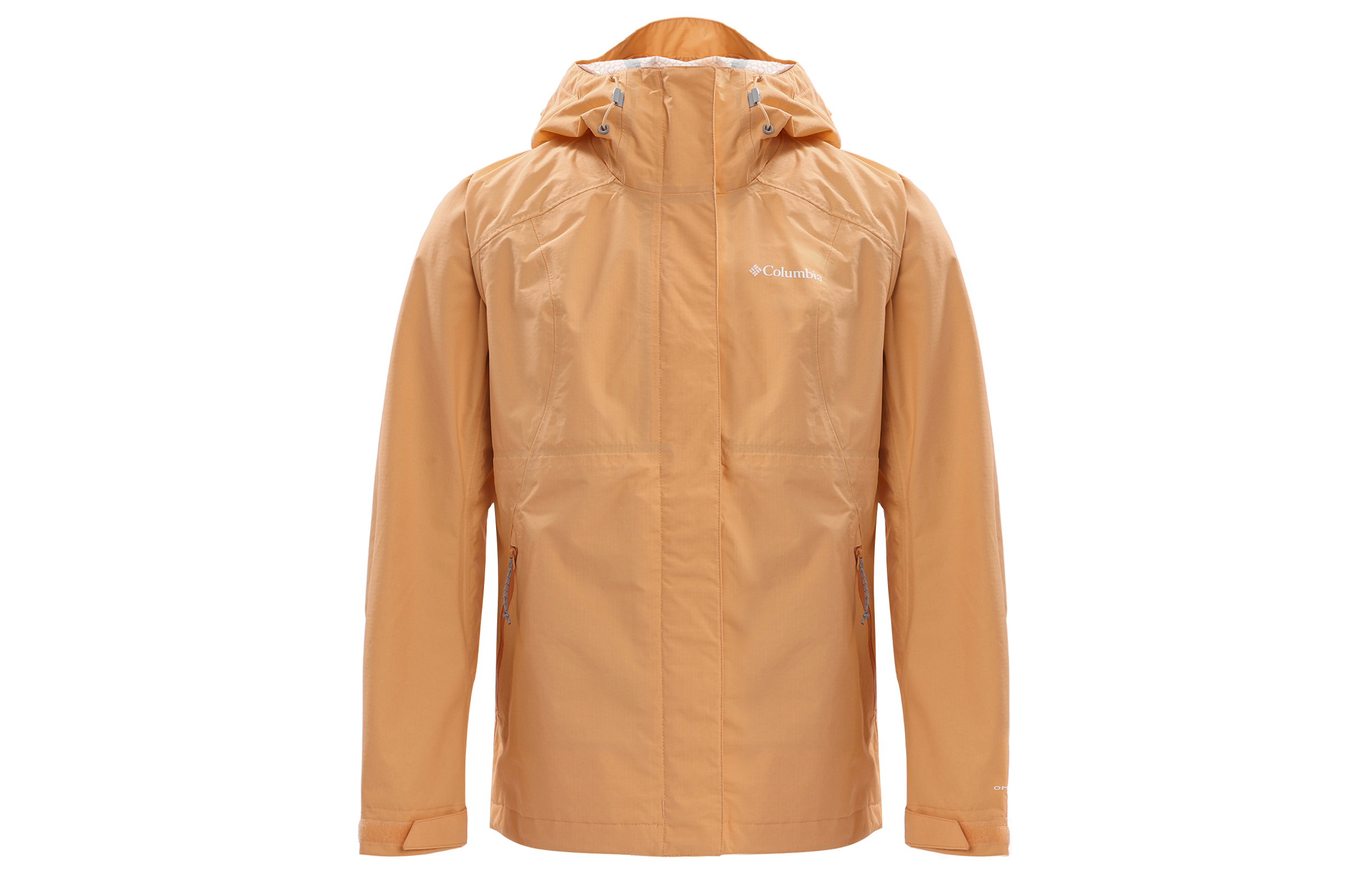 (Women) Columbia Solid Waterproof Windbreaker Jacket - Orange WR6914-812