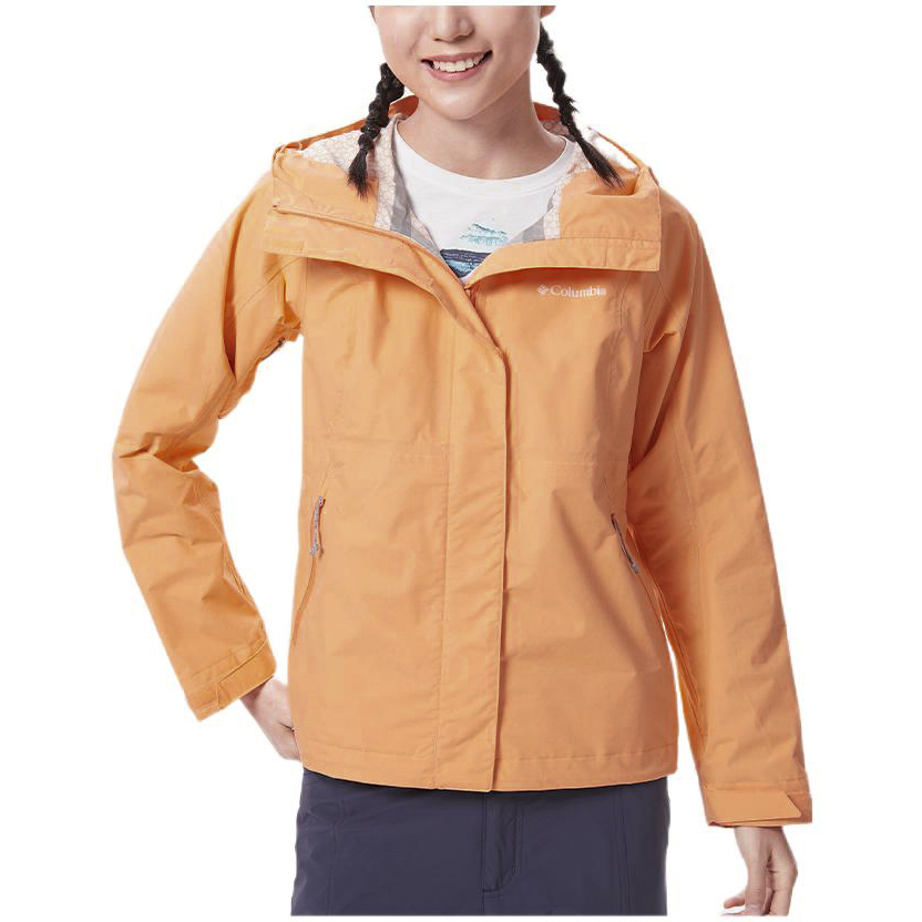 Shop (W) 哥伦比亚防水防风夹克外套-橙色 WR6914-812