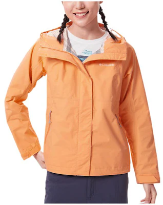 (W) 哥伦比亚防水防风夹克外套-橙色 WR6914-812 Shop (W) 哥伦比亚防水防风夹克外套-橙色 WR6914-812