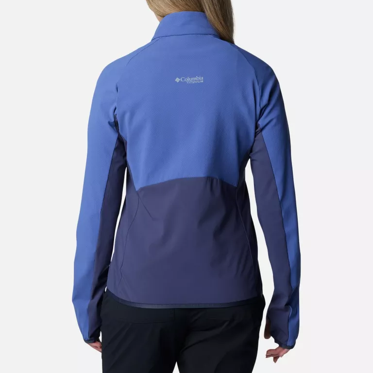 Shop (W) Columbia Spectre Ridge™ 標誌印花戶外拉鍊外套 - 藍色 2072401-593