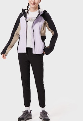 (W) Chaqueta Impermeable Columbia Titanium Series Blanca con Logo y Bloques de Color. WR5567-569 Shop (W) Chaqueta Impermeable Columbia Titanium Series Blanca con Logo y Bloques de Color. WR5567-569