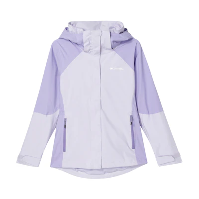 (Women) Columbia Waterproof Colorblock Detachable Hood Jacket WR0993-568
