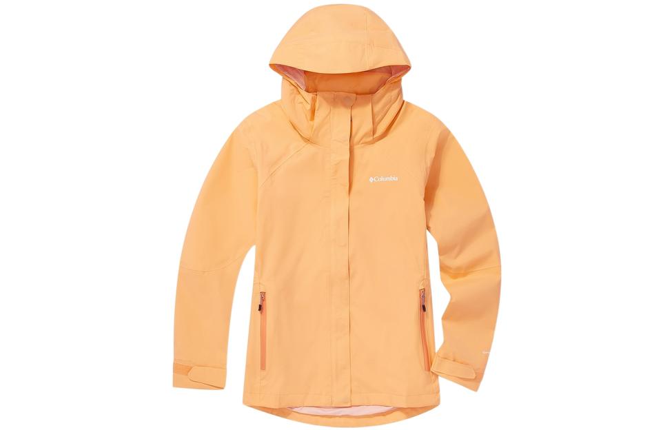 (Women) Columbia Waterproof Outdoor Hiking Jacket with Detachable Hood - Orange WR0993-812 圖 2