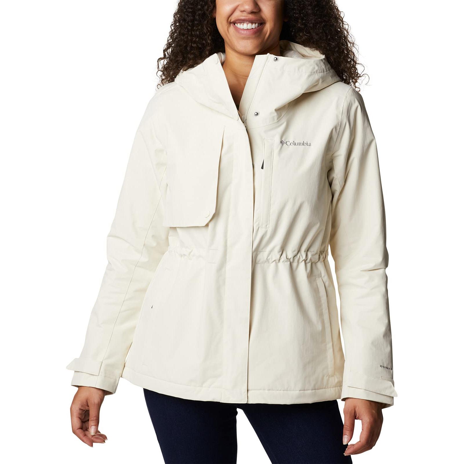 (Women) Columbia Waterproof Thermal Jacket White - Casual Outdoor 2024 Fall/Winter XR3853-191 圖 4