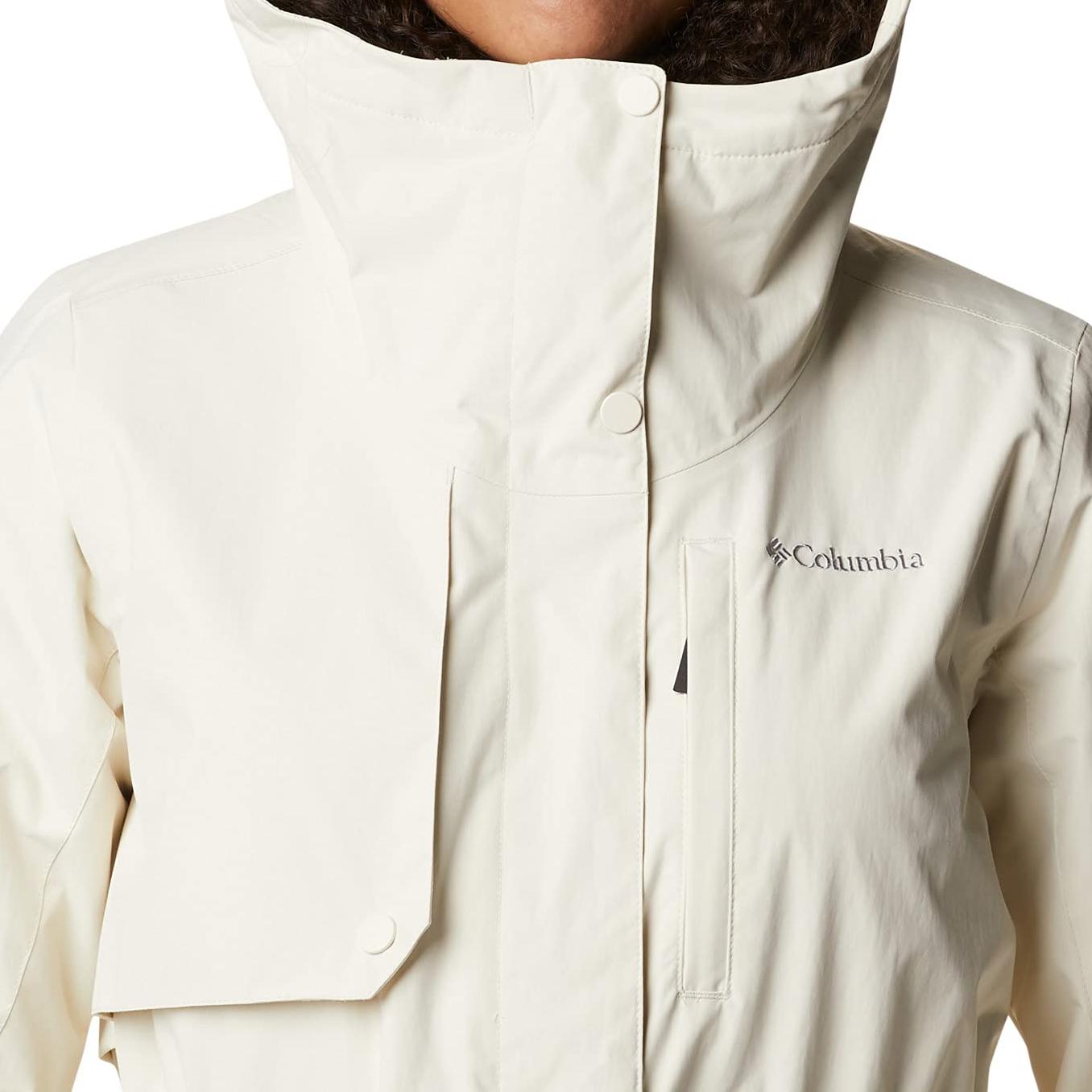 (Women) Columbia Waterproof Thermal Jacket White - Casual Outdoor 2024 Fall/Winter XR3853-191 圖 8