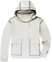 (Women) Columbia Waterproof Windproof Breathable High-Neck Outdoor Jacket White WR7397-278 (Women) Columbia Waterproof Windproof Breathable High-Neck Outdoor Jacket White WR7397-278