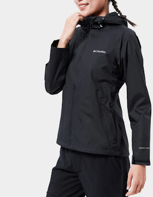 (W) Columbia 防水防風連帽外套 黑色 戶外穿搭 RR0097-011 Lookbook (W) Columbia 防水防風連帽外套 黑色 戶外穿搭 RR0097-011