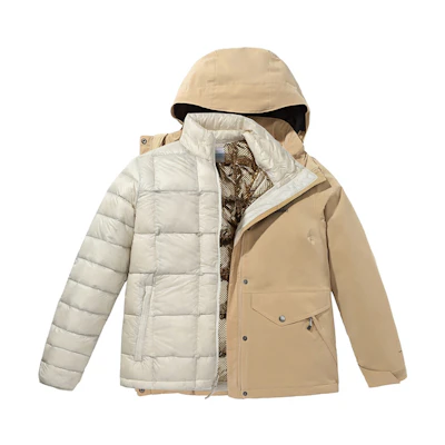 (Women) Columbia Waterproof Windproof Insulated Hooded Jacket Khaki WR1216-214