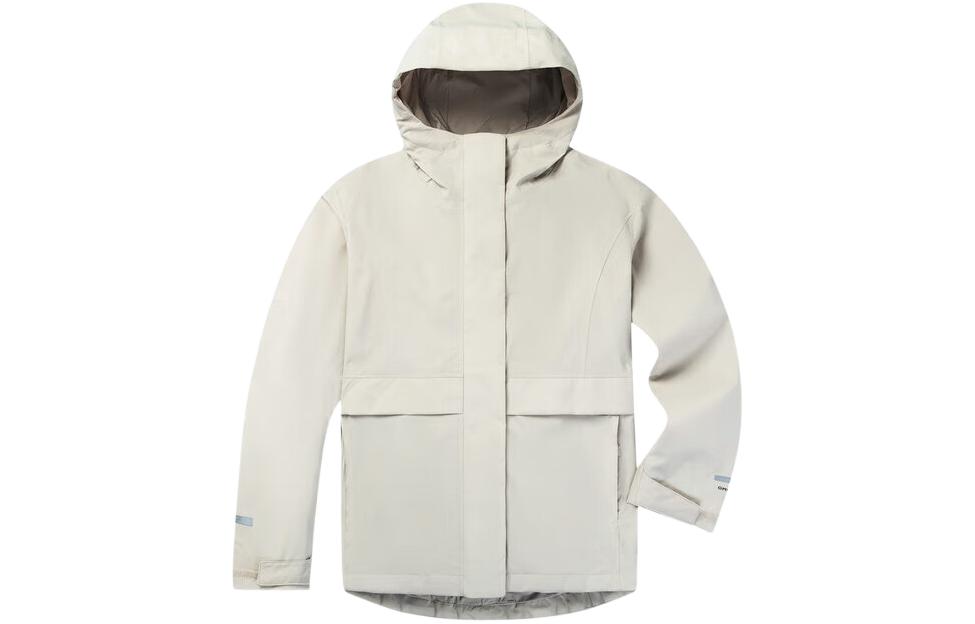 (Women) Columbia White Waterproof Hooded Rain Jacket Outdoor Series WR7861-278 圖 2