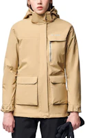 (Women) Columbia Yellow 3-in-1 Jacket with Solid Print Logo and Large Pocket PL7209-244 (Women) Columbia Yellow 3-in-1 Jacket with Solid Print Logo and Large Pocket PL7209-244
