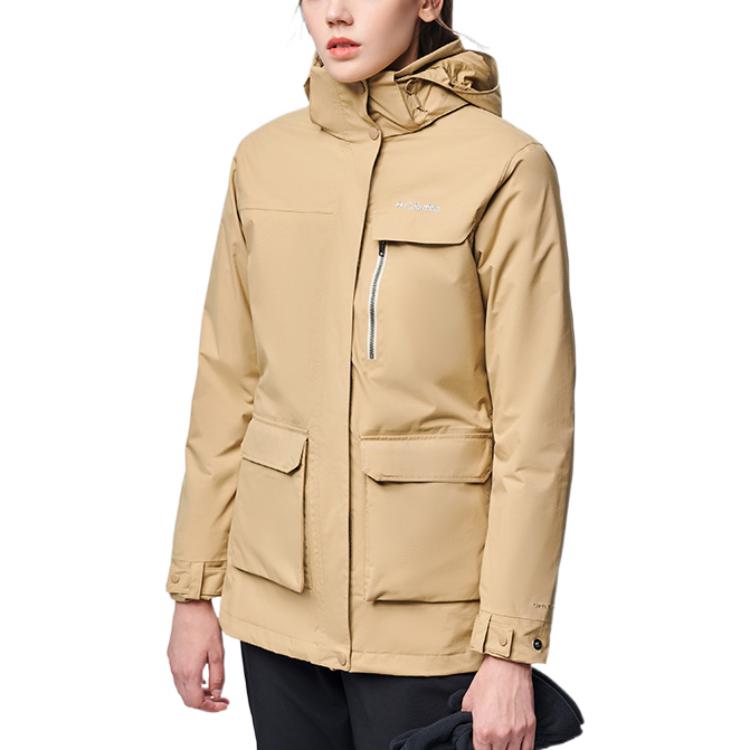 (Women) Columbia Yellow 3-in-1 Jacket with Solid Print Logo and Large Pocket PL7209-244 圖 5