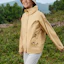 Shop (W) Columbia Jaket Hiking Kuning Waterproof dengan Hoodie Lipat dan Logo WR9074-292