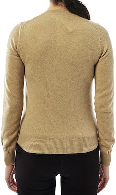 (Women) Comme Des Garçons CDG Play Beige Wool Cardigan with Black Heart Logo. AZ-N023-051-3 Purchase (Women) Comme Des Garçons CDG Play Beige Wool Cardigan with Black Heart Logo. AZ-N023-051-3