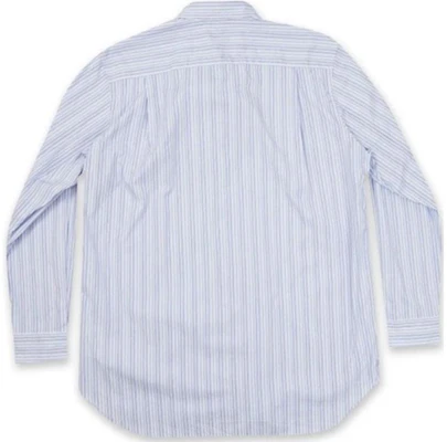 (W) Comme Des Garçons CDG Play 藍色條紋愛心刺繡長袖襯衫 AZ-B009-051-1 Lookbook (W) Comme Des Garçons CDG Play 藍色條紋愛心刺繡長袖襯衫 AZ-B009-051-1