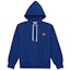 Order (Women) Comme Des Garçons CDG Play Blue Zip-Up Hoodie with Red Heart Logo. AZ-T171-051-2