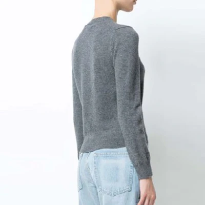 (W) Comme Des Garçons CDG Play 灰色心型白色設計開襟毛衣. AZ-N061-051-3 Purchase (W) Comme Des Garçons CDG Play 灰色心型白色設計開襟毛衣. AZ-N061-051-3