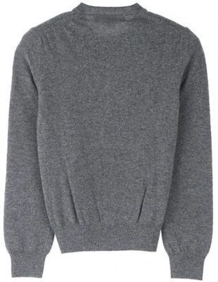 (W) Comme Des Garçons CDG Play 灰色長袖針織開襟毛衣。 AZ-N049-051-3 Lookbook (W) Comme Des Garçons CDG Play 灰色長袖針織開襟毛衣。 AZ-N049-051-3