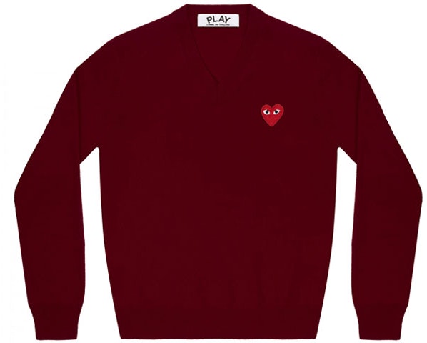 women-comme-des-garcons-cdg-play-v-neck-wool-sweater-small-heart-bordeaux-red-az-n001-051-4