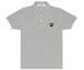 Order (Women) Comme Des Garçons CDG Play Black Heart Logo Grey Polo Shirt Women AZ-T077-051-1