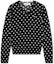 Buy (W) Sweater Comme Des Garçons CDG Play Polka Dot Black Heart Hitam AZ-N035-051-1
