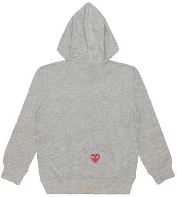 (W) Comme des Garçons CDG Play x Nike "Play Together" 愛心標誌連帽灰色衫 AE-T403-051-1 Lookbook (W) Comme des Garçons CDG Play x Nike "Play Together" 愛心標誌連帽灰色衫 AE-T403-051-1