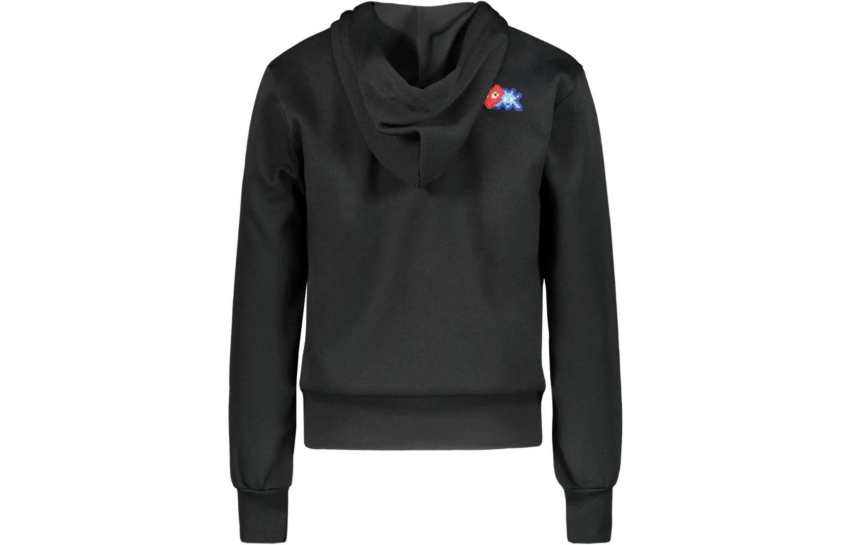 Lookbook (W) 꼼데가르송 CDG 솔리드 컬러 블랙 집업 후디 재킷 AZ-T333-051-1