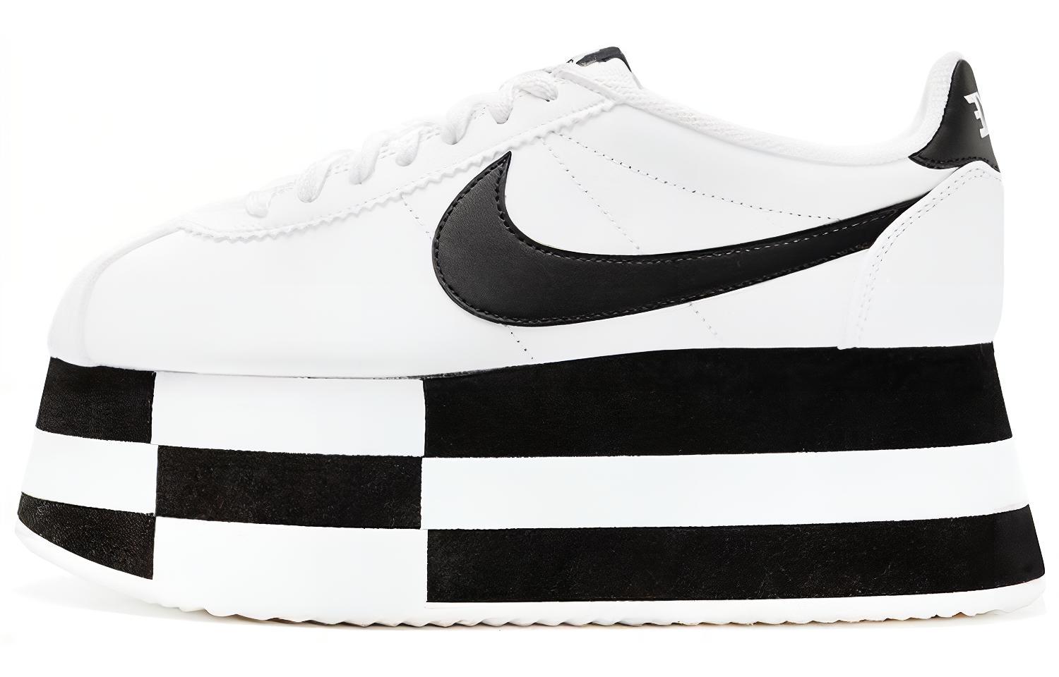 Buy (W) 川久保玲 x 耐克 Cortez '白色格纹' BV0070-101