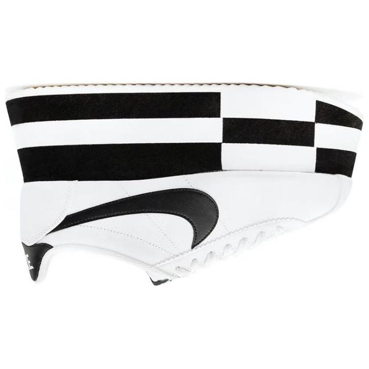 Shop (W) 川久保玲 x 耐克 Cortez '白色格纹' BV0070-101