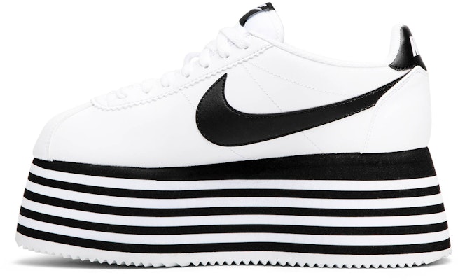 Women Comme des Gar ons x Nike Cortez White BV0070 100 BV0070