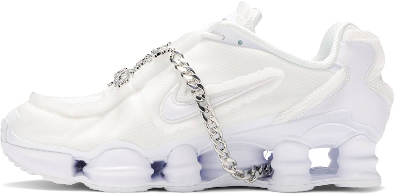 (Women) Comme des Garçons x Nike Shox TL 'White' CJ0546-100 Lookbook (Women) Comme des Garçons x Nike Shox TL 'White' CJ0546-100