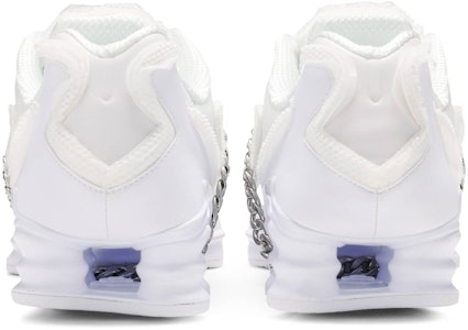 (W) Comme des Garçons x Nike Shox TL 'Putih' CJ0546-100 Details for (W) Comme des Garçons x Nike Shox TL 'Putih' CJ0546-100
