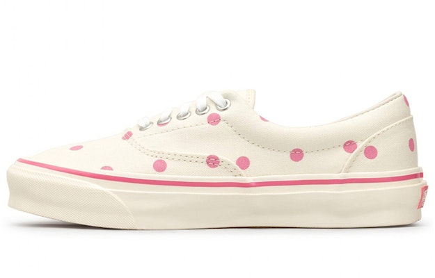 (Women) Vans COMME des GARCONS Girl x Vault OG Era LX 'White Pink' VN0A4BVA2ZU Buy (Women) Vans COMME des GARCONS Girl x Vault OG Era LX 'White Pink' VN0A4BVA2ZU