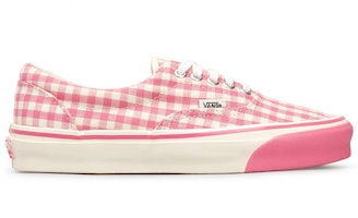 Comme Des Garçons Girl x Vans Era Vault OG LX 聯名款 可愛甜美風 格紋 低筒 滑板鞋 女款 粉紅色 Order Comme Des Garçons Girl x Vans Era Vault OG LX 聯名款 可愛甜美風 格紋 低筒 滑板鞋 女款 粉紅色