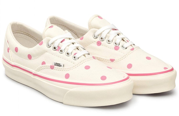 (Women) Vans COMME des GARCONS Girl x Vault OG Era LX 'White Pink' VN0A4BVA2ZU Lookbook (Women) Vans COMME des GARCONS Girl x Vault OG Era LX 'White Pink' VN0A4BVA2ZU