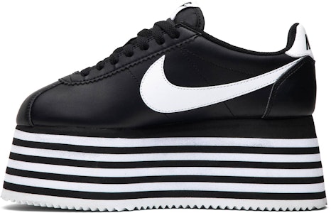 (W) 꼼데가르송 x 나이키 코르테즈 블랙 BV0070-001 Lookbook (W) 꼼데가르송 x 나이키 코르테즈 블랙 BV0070-001