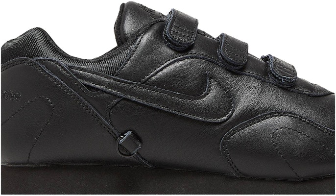 Comme des Garcons x Nike Outburst 魔鬼氈款 CDG 聯名 防磨 低筒 運動鞋 女款 黑色 Order Comme des Garcons x Nike Outburst 魔鬼氈款 CDG 聯名 防磨 低筒 運動鞋 女款 黑色