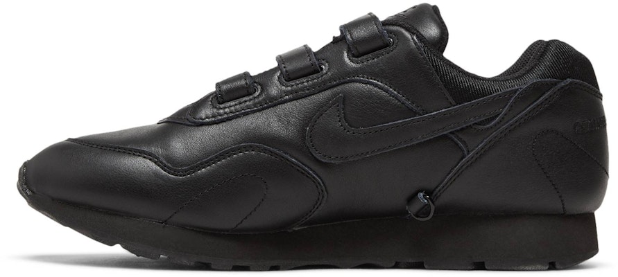 Comme des Garcons x Nike Outburst 魔鬼氈款 CDG 聯名 防磨 低筒 運動鞋 女款 黑色 Lookbook Comme des Garcons x Nike Outburst 魔鬼氈款 CDG 聯名 防磨 低筒 運動鞋 女款 黑色