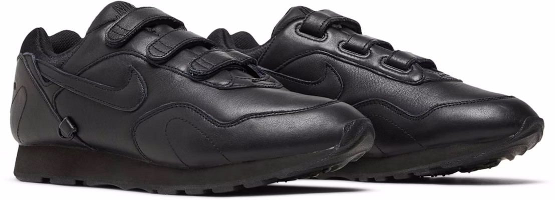 Comme des Garcons x Nike Outburst 魔鬼氈款 CDG 聯名 防磨 低筒 運動鞋 女款 黑色 Cheap Comme des Garcons x Nike Outburst 魔鬼氈款 CDG 聯名 防磨 低筒 運動鞋 女款 黑色