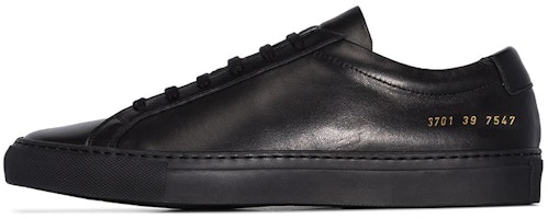 (Women) Common Projects Achilles Low 'Black' 3701-7547 (Women) Common Projects Achilles Low 'Black' 3701-7547