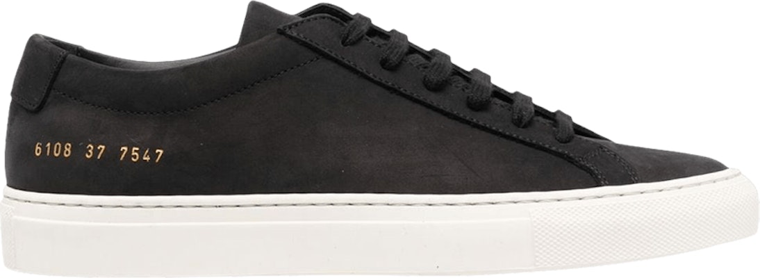 (Women) Common Projects Achilles Low 'Black Nubuck' 6108-7547 Buy (Women) Common Projects Achilles Low 'Black Nubuck' 6108-7547