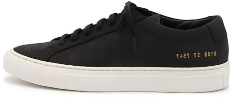 (Women) Common Projects Achilles Low 'Black Nubuck' 6108-7547 (Women) Common Projects Achilles Low 'Black Nubuck' 6108-7547