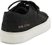 Shop (W) Common Projects Achilles Low 'Black Nubuck' - Common Projects Achilles Low 'Hitam Nubuck' 6108-7547
