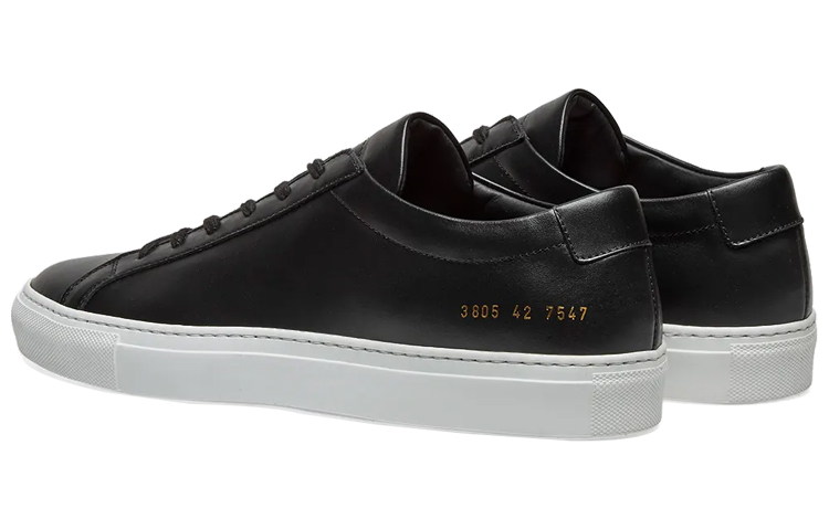 Lookbook (W) Common Projects Achilles Low 'Hitam Putih' 3805-7547