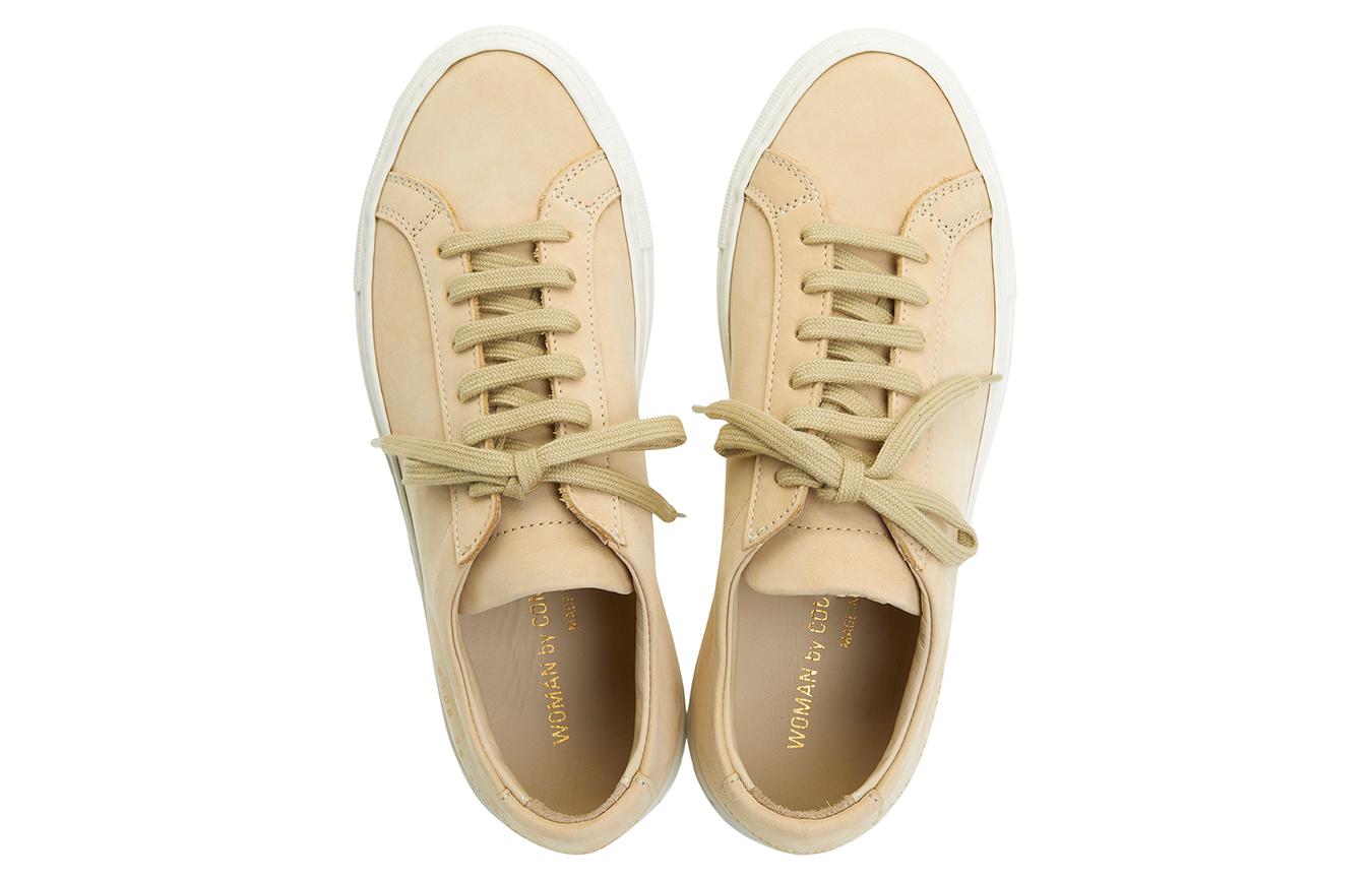 Lookbook (W) Common Projects Achilles Low 'Off White' - Putih Pudar 6108-4102