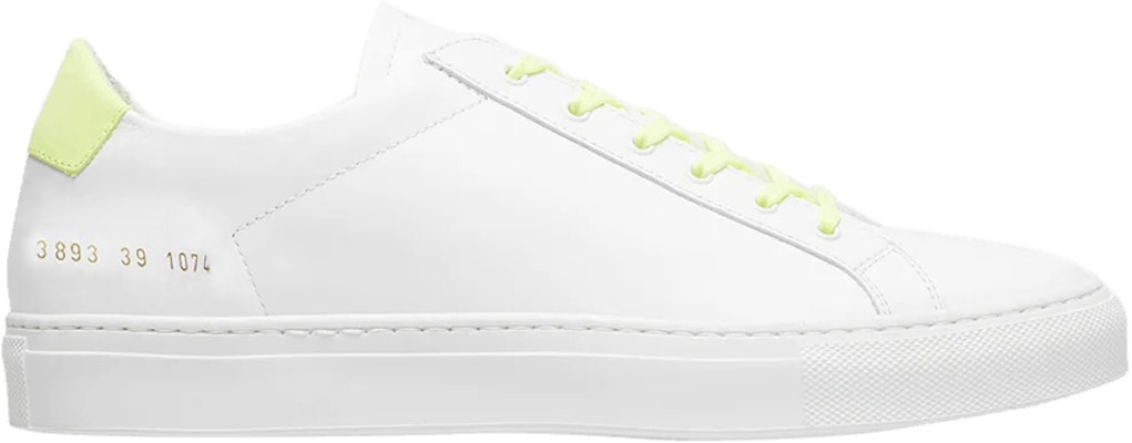 (W) コモンプロジェクツ アキレスロー 白/黄 3893-1074 Buy (W) コモンプロジェクツ アキレスロー 白/黄 3893-1074