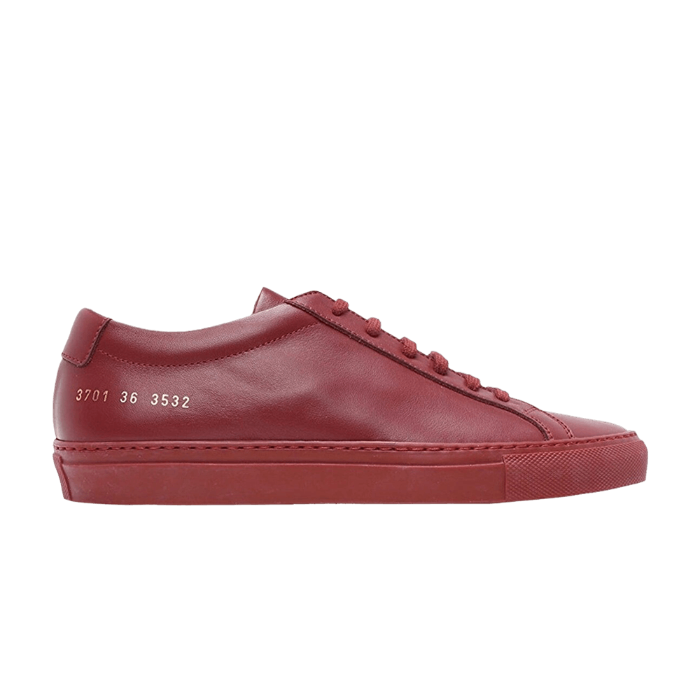 (Women) Common Projects Achilles Low 'Wine Red'  3701-3532