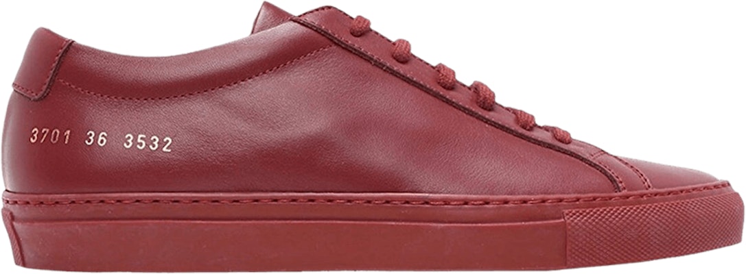(W) Common Projects Achilles Low 'Merah Wain' 3701-3532 Buy (W) Common Projects Achilles Low 'Merah Wain' 3701-3532