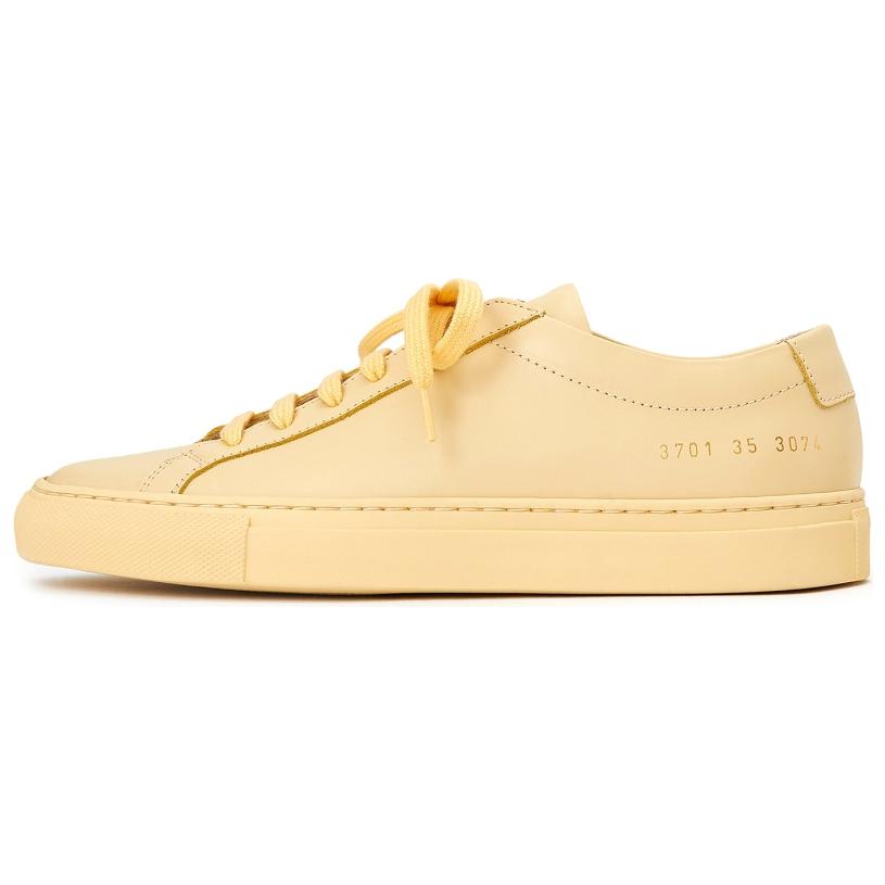 (Women) Common Projects Achilles Low 'Yellow'  3701-3074