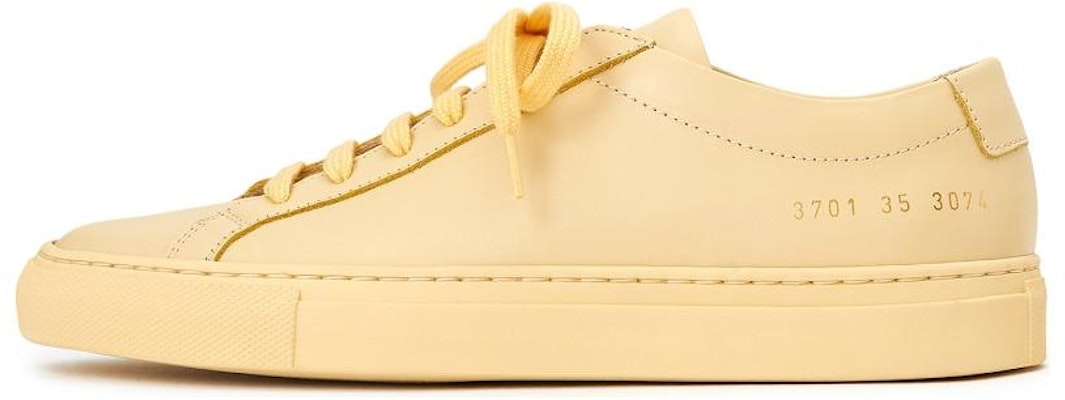 (Women) Common Projects Achilles Low 'Yellow' 3701-3074 Buy (Women) Common Projects Achilles Low 'Yellow' 3701-3074