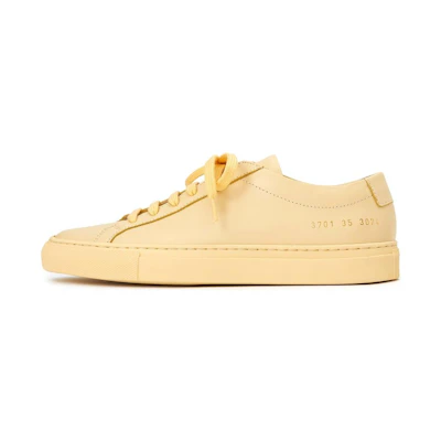 (W) Common Projects Achilles Low 'Yellow'
